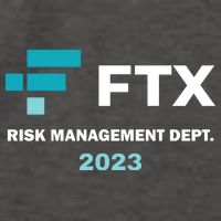 FTX Risk Management Dept 2023 Trading Trader Funny Gift Vector Backpack