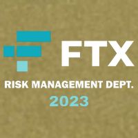 FTX Risk Management Dept 2023 Trading Trader Funny Gift Garment-Dyed Women's Muscle Tee