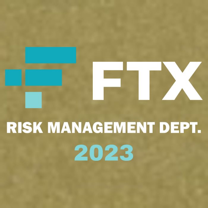 FTX Risk Management Dept 2023 Trading Trader Funny Gift Garment-Dyed Women's Muscle Tee
