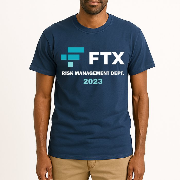 FTX Risk Management Dept 2023 Trading Trader Funny Gift Tall T-Shirt