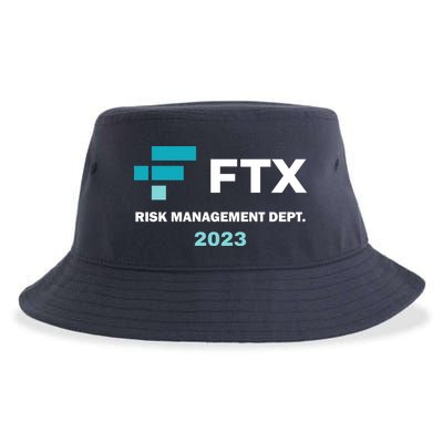 FTX Risk Management Dept 2023 Trading Trader Funny Gift Sustainable Bucket Hat