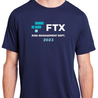 FTX Risk Management Dept 2023 Trading Trader Funny Gift Adult ChromaSoft Performance T-Shirt