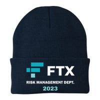 FTX Risk Management Dept 2023 Trading Trader Funny Gift Beanie