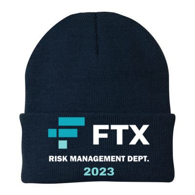 FTX Risk Management Dept 2023 Trading Trader Funny Gift Knit Cap Winter Beanie