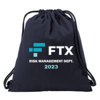 FTX Risk Management Dept 2023 Trading Trader Funny Gift Drawstring Bag