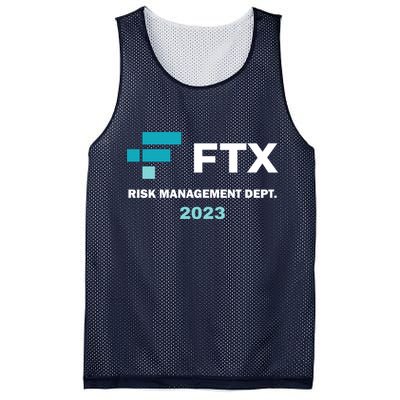 FTX Risk Management Dept 2023 Trading Trader Funny Gift Mesh Reversible Basketball Jersey Tank