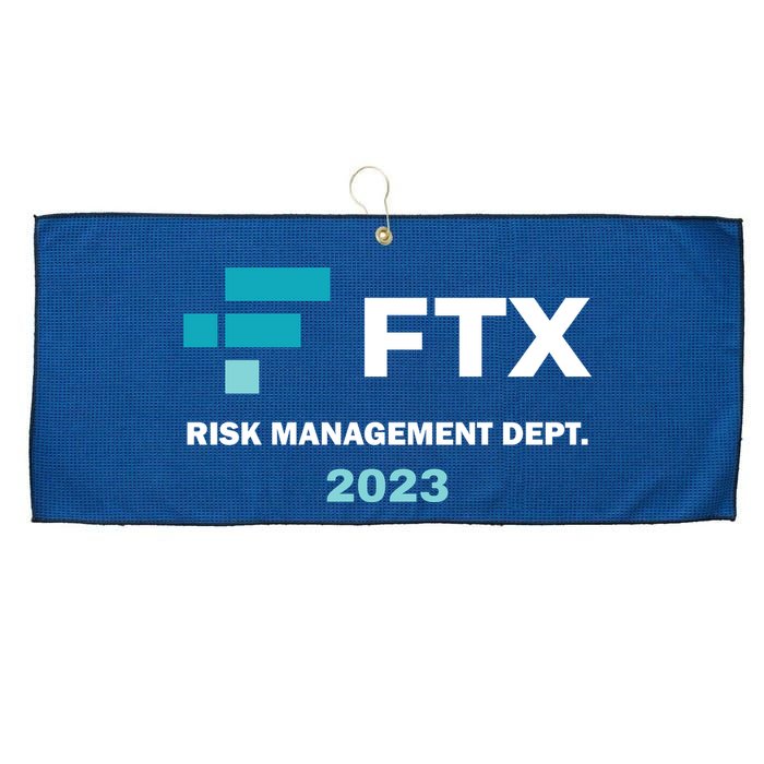 FTX Risk Management Dept 2023 Trading Trader Funny Gift Large Microfiber Waffle Golf Towel