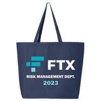 FTX Risk Management Dept 2023 Trading Trader Funny Gift 25L Jumbo Tote