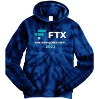 FTX Risk Management Dept 2023 Trading Trader Funny Gift Tie Dye Hoodie