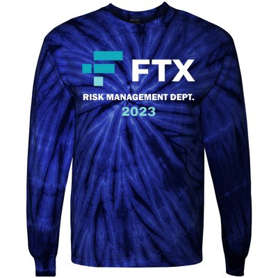 FTX Risk Management Dept 2023 Trading Trader Funny Gift Tie-Dye Long Sleeve Shirt