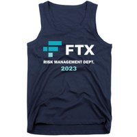 FTX Risk Management Dept 2023 Trading Trader Funny Gift Tank Top