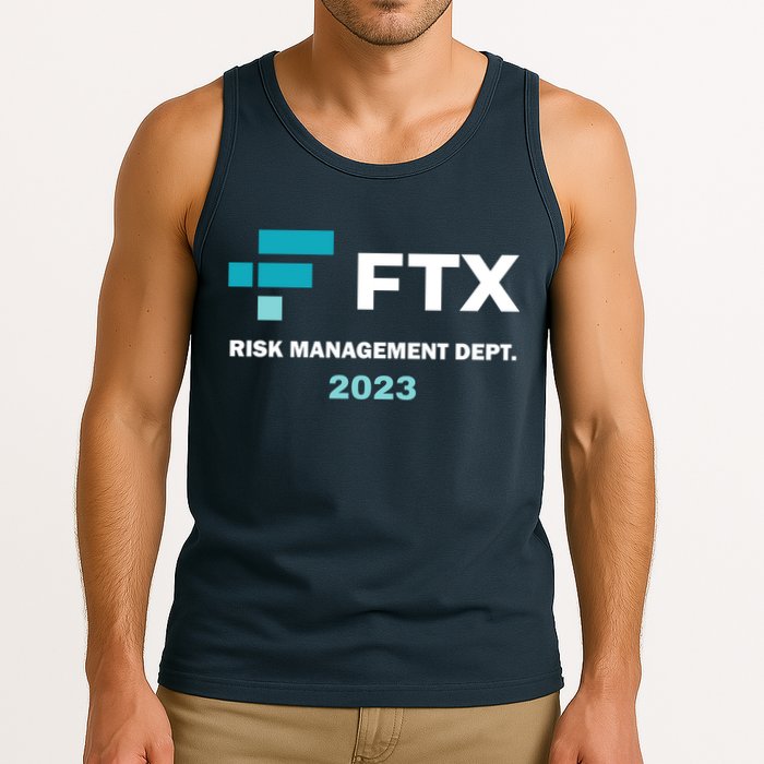 FTX Risk Management Dept 2023 Trading Trader Funny Gift Tank Top