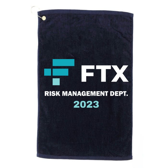 FTX Risk Management Dept 2023 Trading Trader Funny Gift Golf Towel