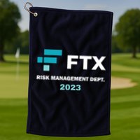 FTX Risk Management Dept 2023 Trading Trader Funny Gift Golf Towel