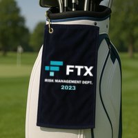 FTX Risk Management Dept 2023 Trading Trader Funny Gift Golf Towel