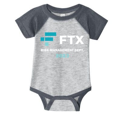 FTX Risk Management Dept 2023 Trading Trader Funny Gift Infant Baby Jersey Bodysuit
