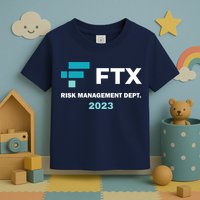 FTX Risk Management Dept 2023 Trading Trader Funny Gift Toddler T-Shirt
