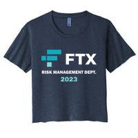 FTX Risk Management Dept 2023 Trading Trader Funny Gift Crop Top