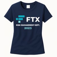 FTX Risk Management Dept 2023 Trading Trader Funny Gift Womens T-Shirt