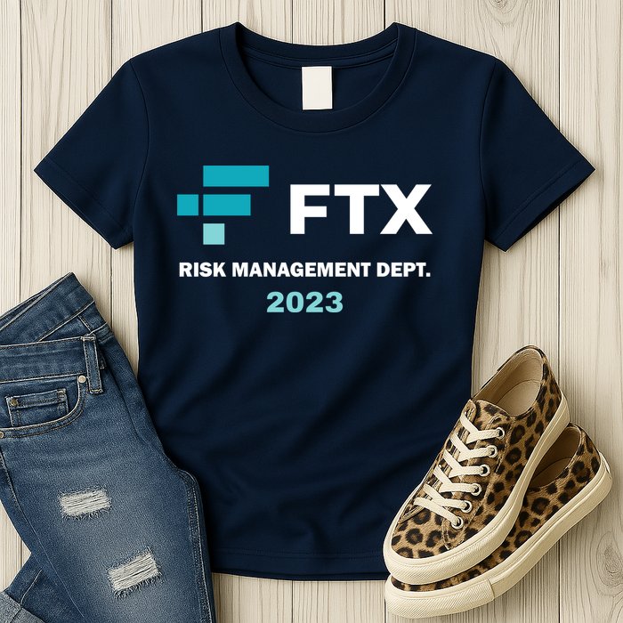 FTX Risk Management Dept 2023 Trading Trader Funny Gift Womens T-Shirt