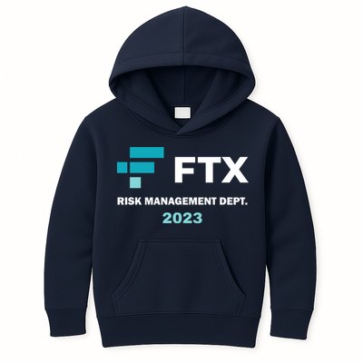 FTX Risk Management Dept 2023 Trading Trader Funny Gift Kids Hoodie