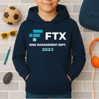 FTX Risk Management Dept 2023 Trading Trader Funny Gift Kids Hoodie