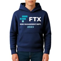 FTX Risk Management Dept 2023 Trading Trader Funny Gift Kids Hoodie