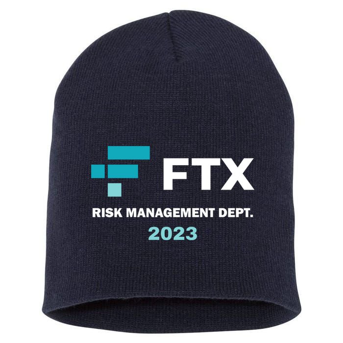 FTX Risk Management Dept 2023 Trading Trader Funny Gift Short Acrylic Beanie