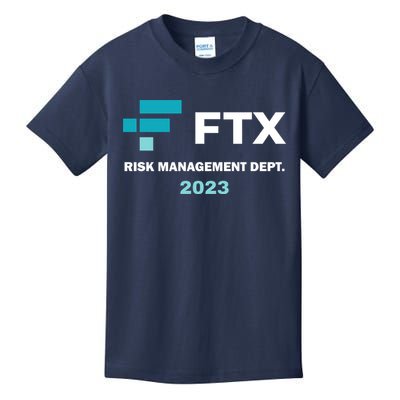 FTX Risk Management Dept 2023 Trading Trader Funny Gift Kids T-Shirt