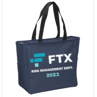 FTX Risk Management Dept 2023 Trading Trader Funny Gift Zip Tote Bag
