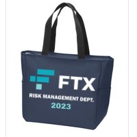 FTX Risk Management Dept 2023 Trading Trader Funny Gift Zip Tote Bag