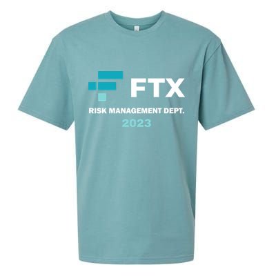 FTX Risk Management Dept 2023 Trading Trader Funny Gift Sueded Cloud Jersey T-Shirt