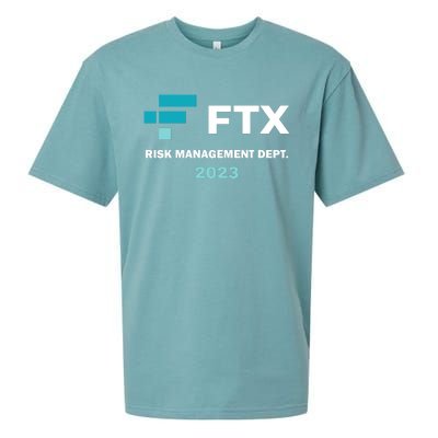 FTX Risk Management Dept 2023 Trading Trader Funny Gift Sueded Cloud Jersey T-Shirt