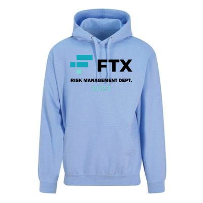 FTX Risk Management Dept 2023 Trading Trader Funny Gift Unisex Surf Hoodie