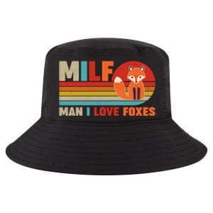 Funny Retro MILF Man I Love Foxes Cool Comfort Performance Bucket Hat