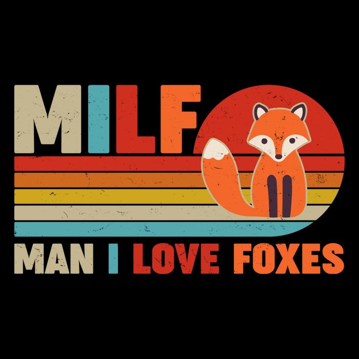 Funny Retro MILF Man I Love Foxes Cooling Performance Crew T-Shirt
