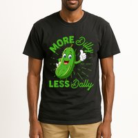 Funny Retro More Dilly Less Dally Pickle Tall T-Shirt