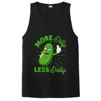 Funny Retro More Dilly Less Dally Pickle PosiCharge Competitor Tank