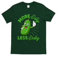 Funny Retro More Dilly Less Dally Pickle T-Shirt