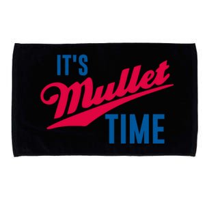 Funny Redneck Mullet It’s Mullet Time Microfiber Hand Towel