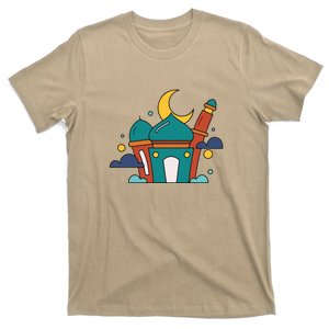 Funny Ramadan Mubarak Cartoon Gift T-Shirt