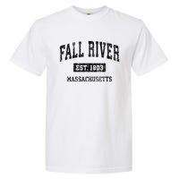 Fall River Massachusetts Ma Vintage Sports Established Design Garment-Dyed Heavyweight T-Shirt