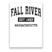 Fall River Massachusetts Ma Vintage Sports Established Design Poster