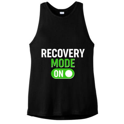 Funny Recovery Mode On Ladies PosiCharge Tri-Blend Wicking Tank