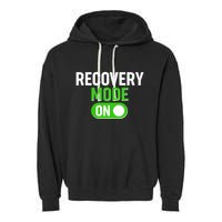Funny Recovery Mode On Garment-Dyed Fleece Hoodie