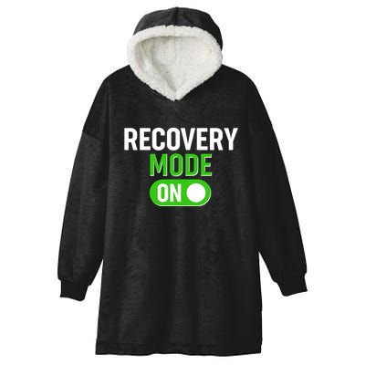 Funny Recovery Mode On Hooded Wearable Blanket