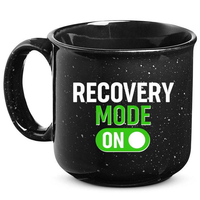 Funny Recovery Mode On 15oz Campfire Ceramic Mug