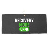 Funny Recovery Mode On Large Microfiber Waffle Golf Towel