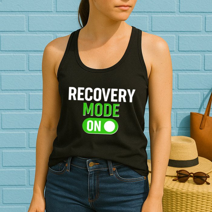 Funny Recovery Mode On Womens Tank Top