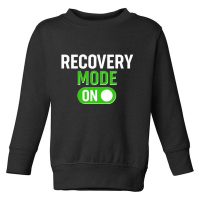 Funny Recovery Mode On Toddler Sweatshirt